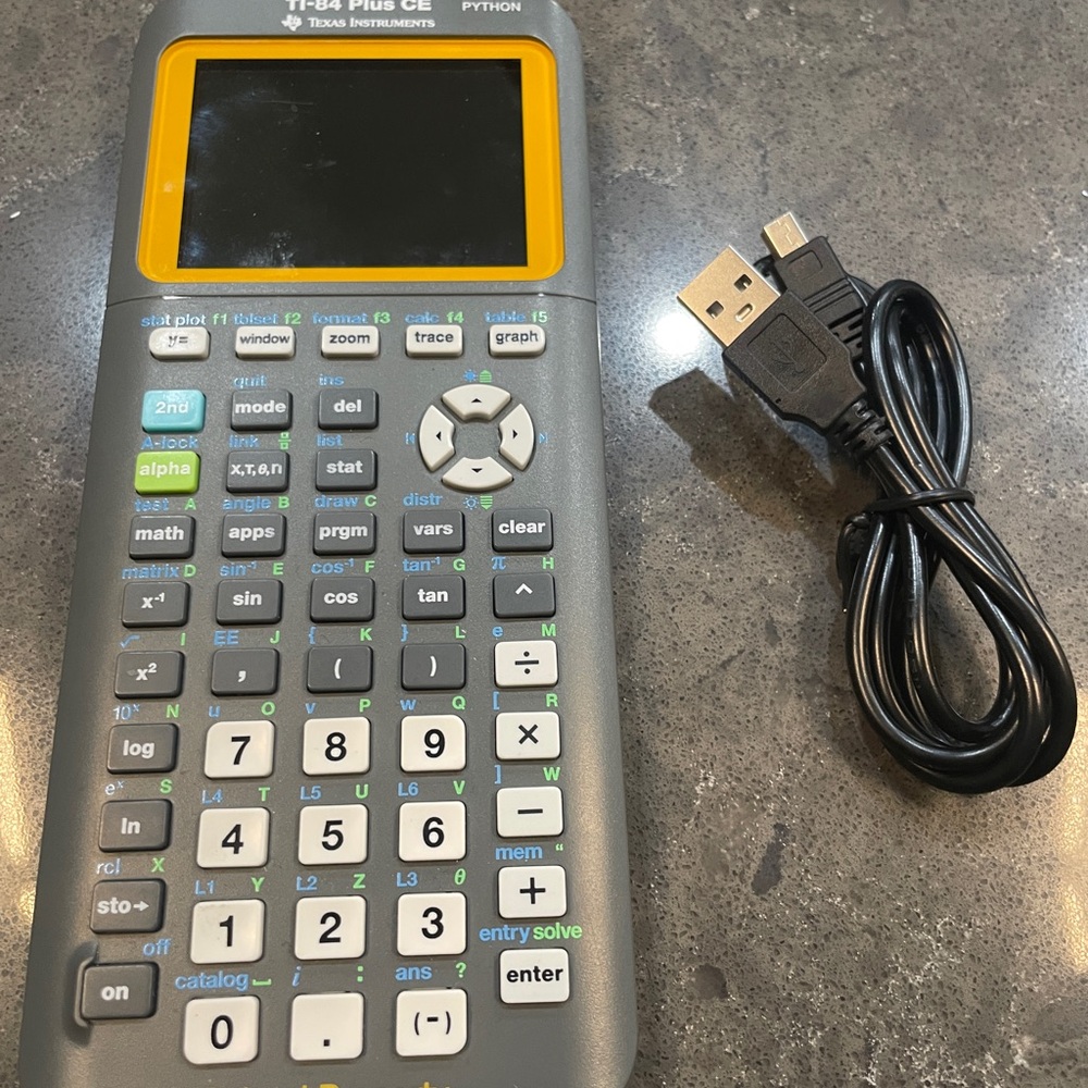 TI-84 plus CE graphing calculator